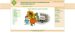 Desktop Screenshot of biogartenprieros.de