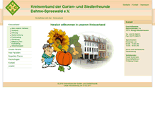 Tablet Screenshot of biogartenprieros.de